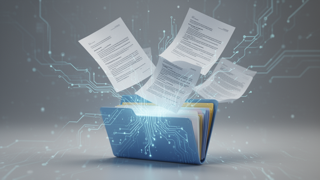 Illustration sur automatiser classement documents