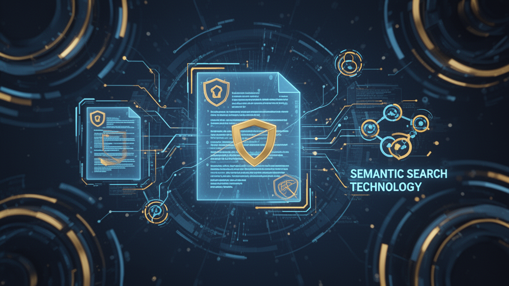 Illustration sur recherche intelligente contrats