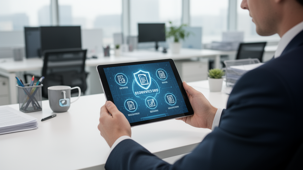 Illustration sur recherche intelligente contrats